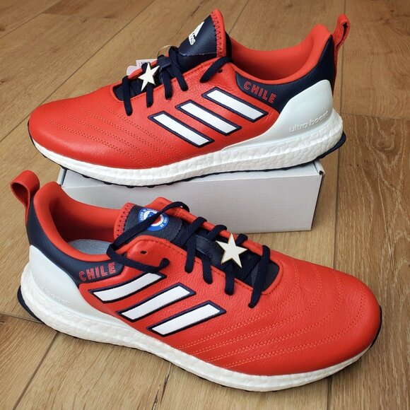 adidas Ultraboost Ultra Boost X Copa World Cup Lace Up Mens Red Sneakers Casual - Picture 1 of 10